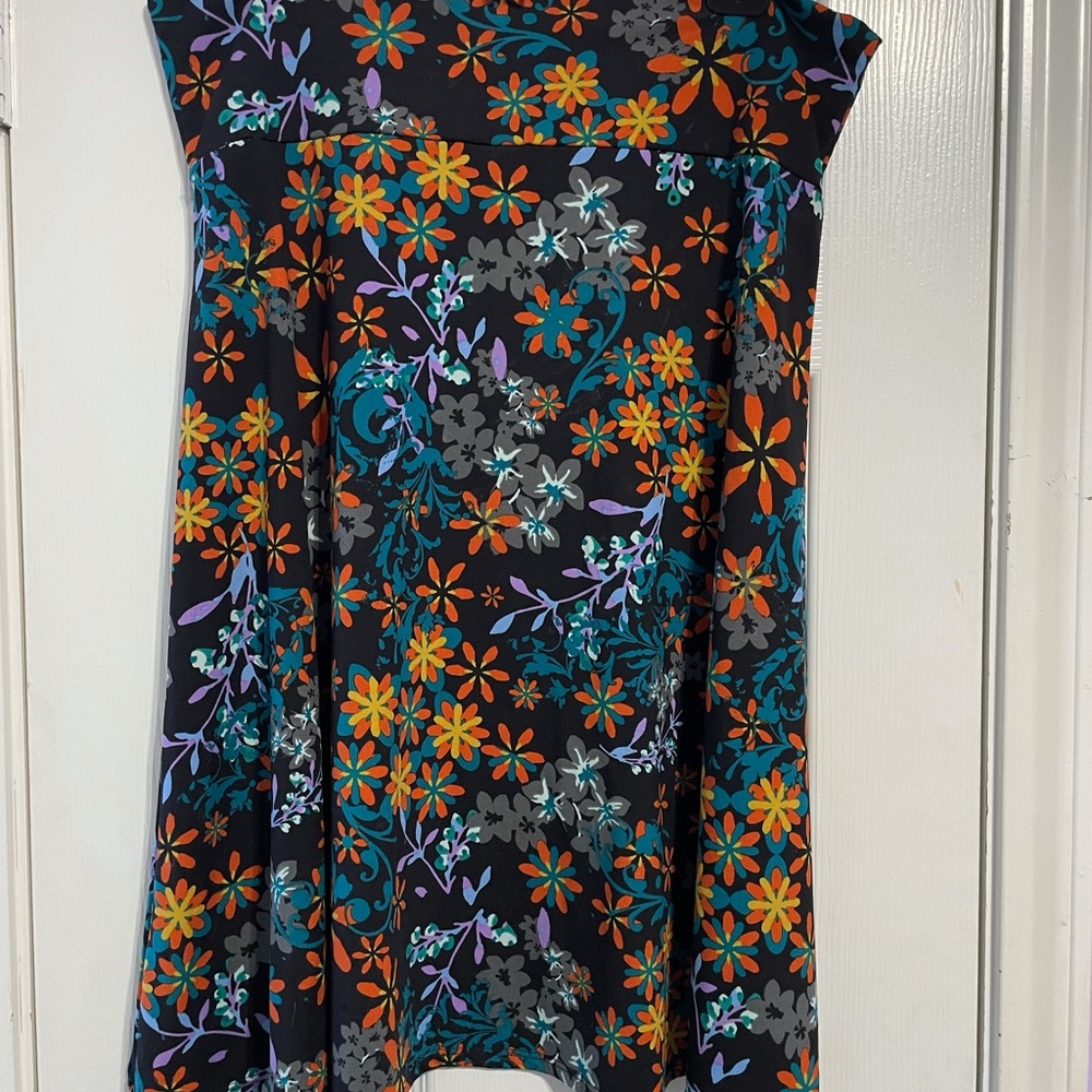 Floral Azure Skirt